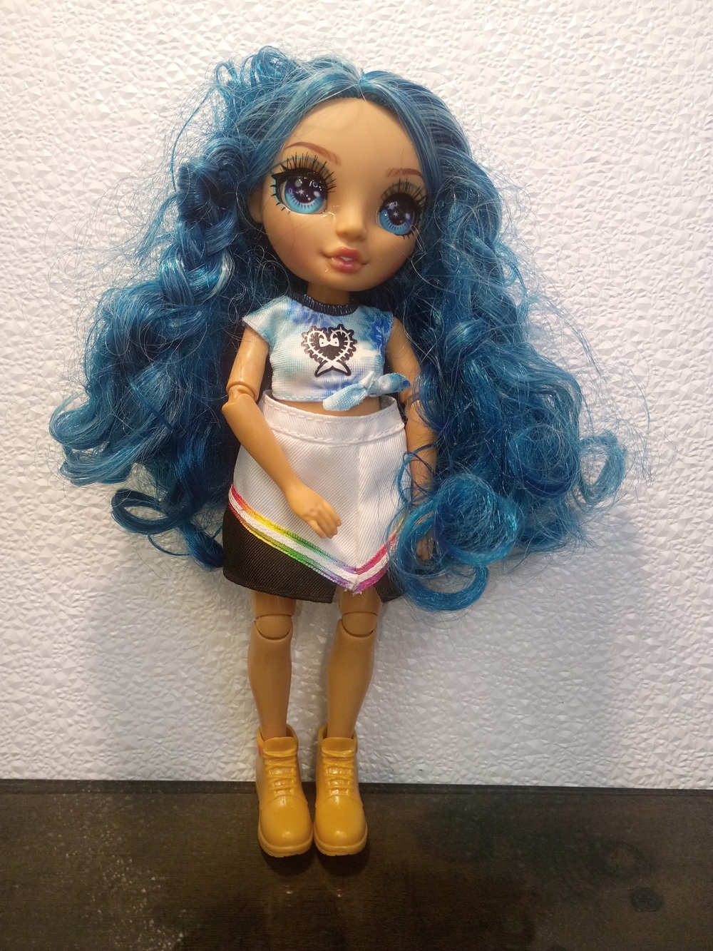 Rainbow High Skyler Doll Skyler Bradshaw Blue Hair